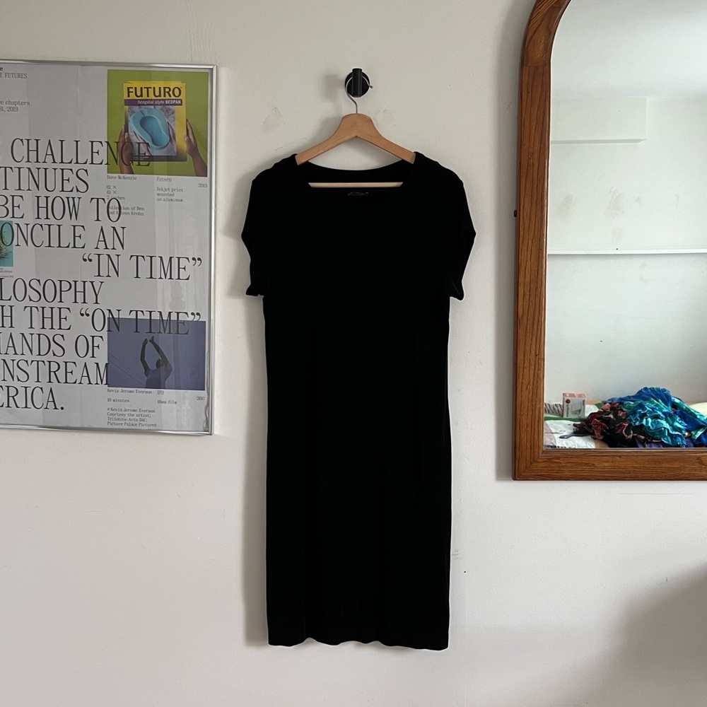 Vintage 1990s stretch cap sleeve stretch mini dress